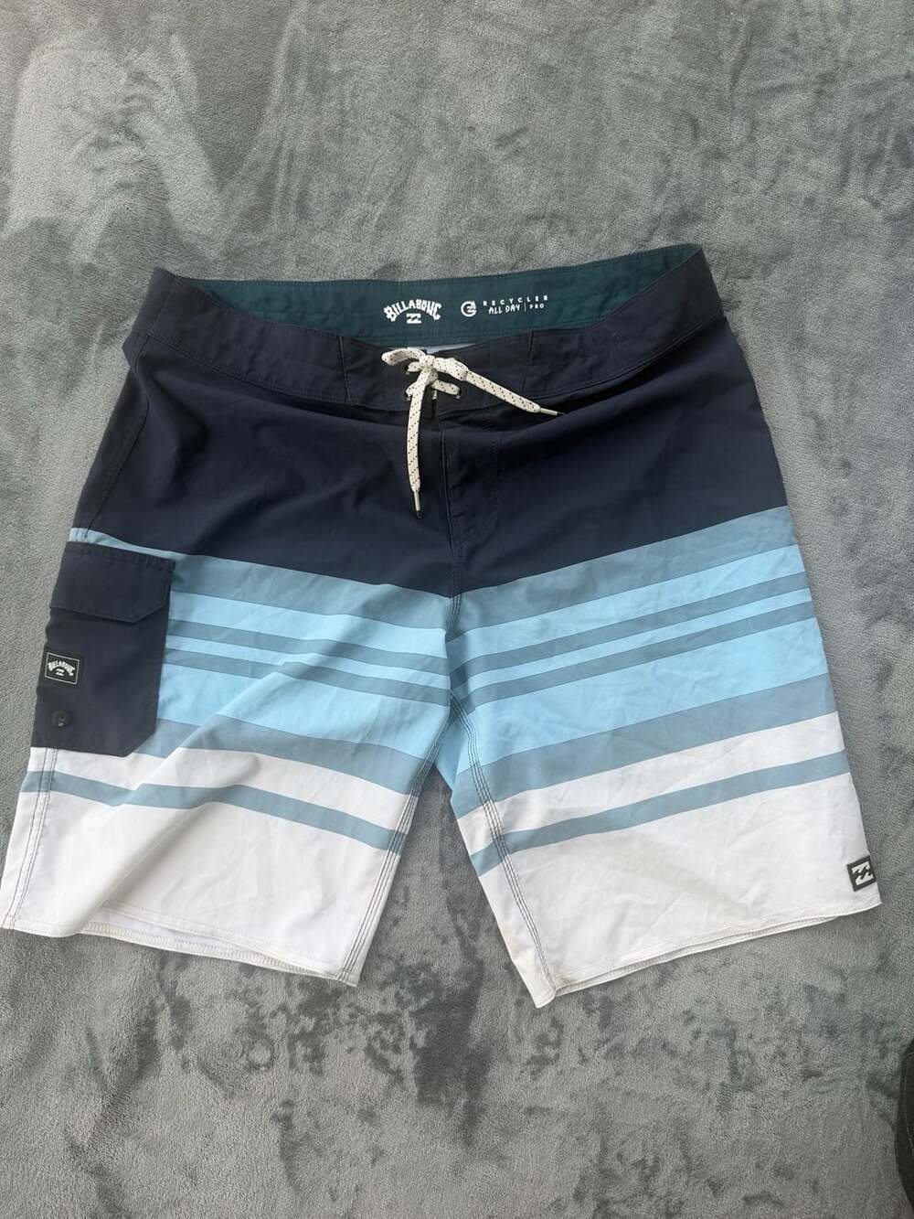 Billabong Recycler All Day Pro Striped Boardshorts Size 34